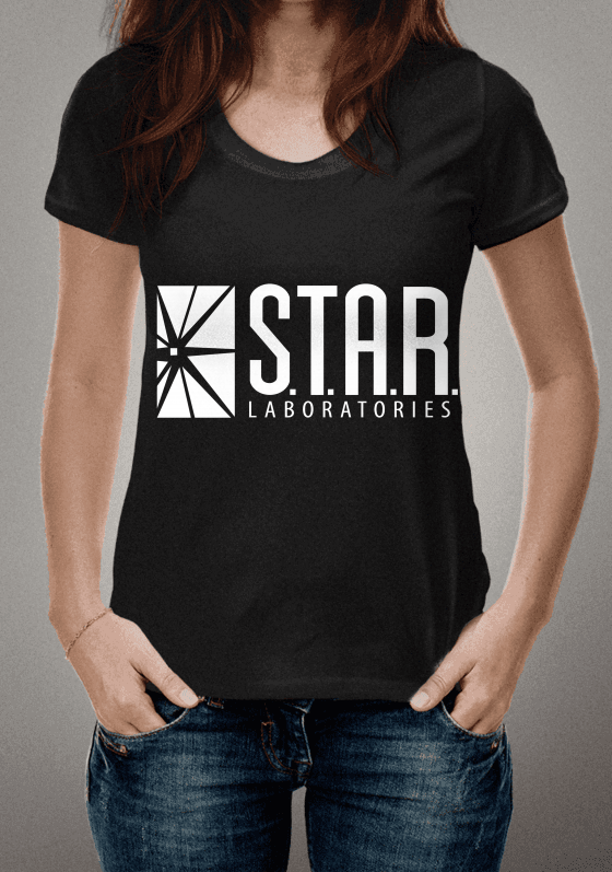 Nome do produto  Camisa S.T.A.R Labs (Preta)